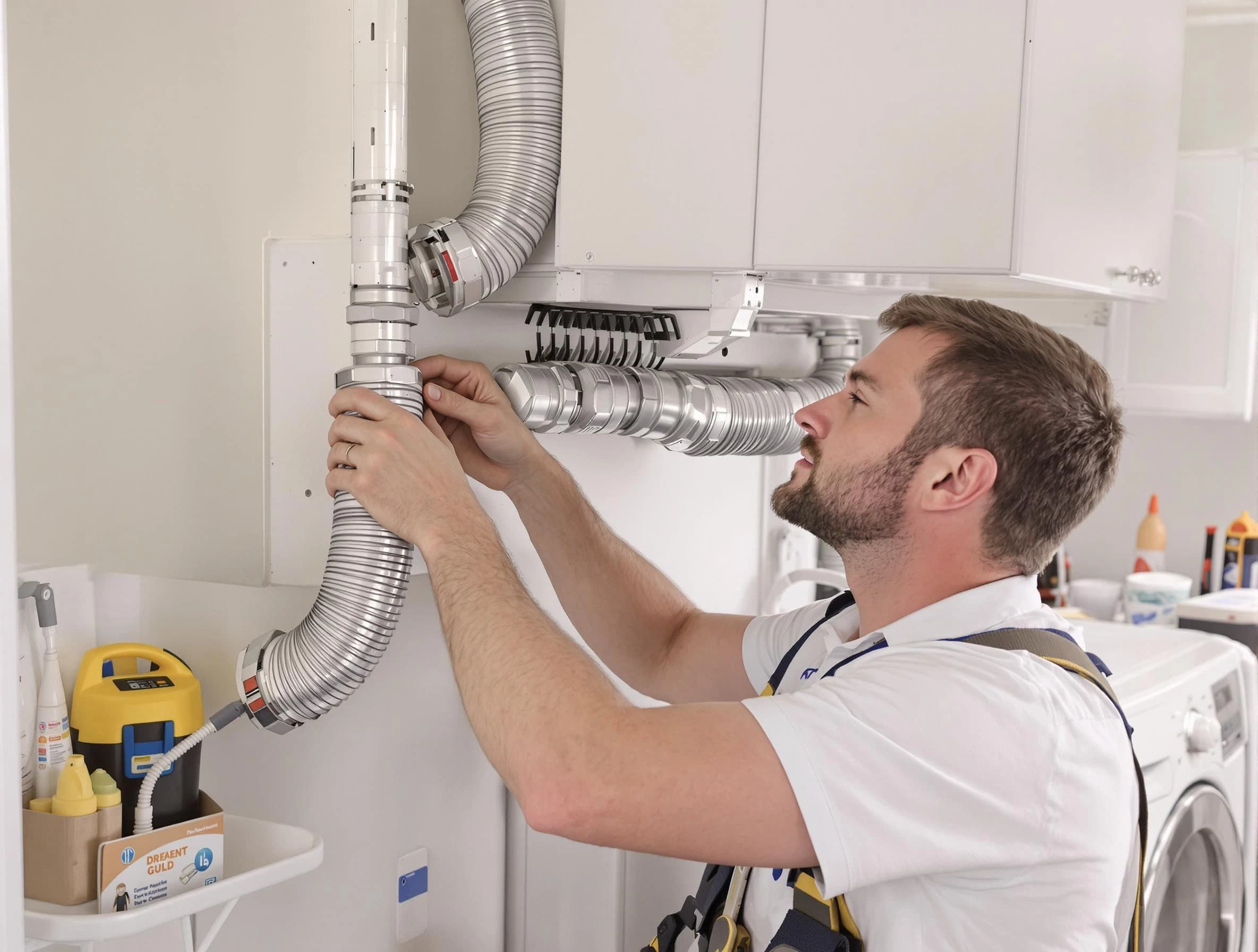 Professional dryer vent repair and installation by Grayson Dryer Vent Cleaning in Grayson