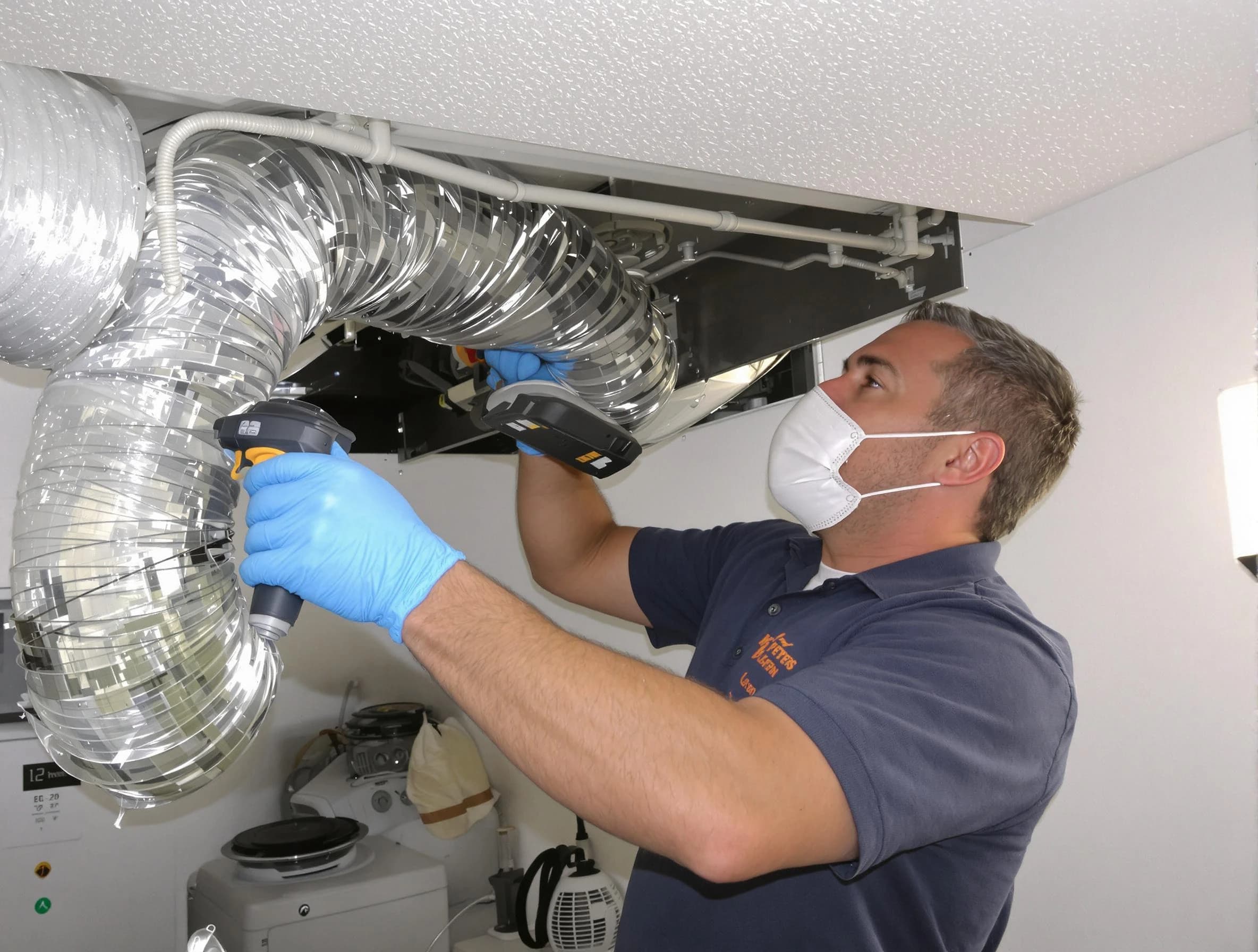Grayson Dryer Vent Cleaning professional performing thorough residential dryer vent cleaning in Grayson